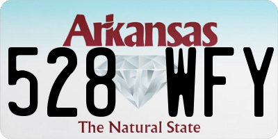 AR license plate 528WFY