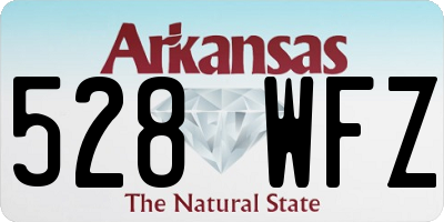 AR license plate 528WFZ