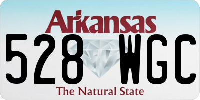 AR license plate 528WGC