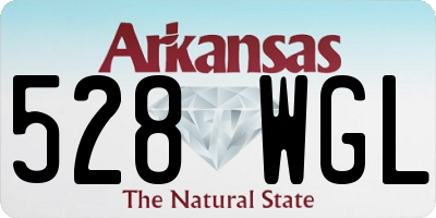 AR license plate 528WGL