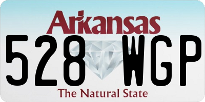 AR license plate 528WGP