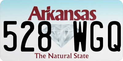 AR license plate 528WGQ