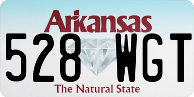 AR license plate 528WGT