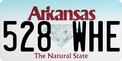 AR license plate 528WHE