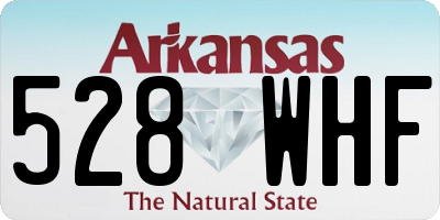 AR license plate 528WHF