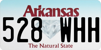 AR license plate 528WHH