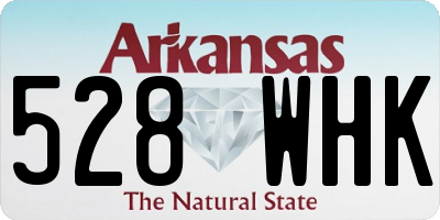 AR license plate 528WHK