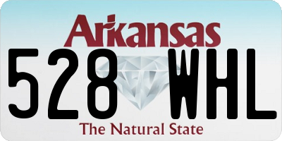 AR license plate 528WHL