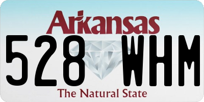 AR license plate 528WHM