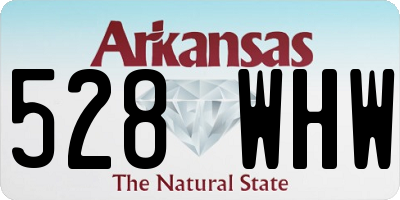 AR license plate 528WHW