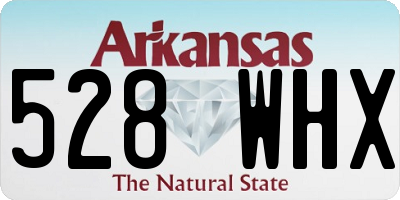 AR license plate 528WHX