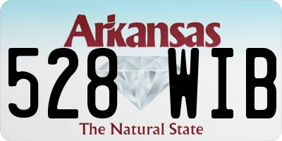 AR license plate 528WIB