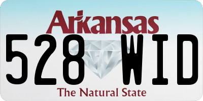 AR license plate 528WID