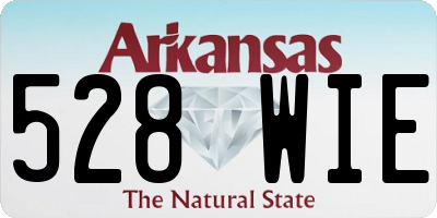 AR license plate 528WIE