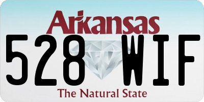 AR license plate 528WIF