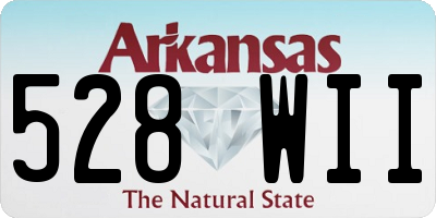 AR license plate 528WII