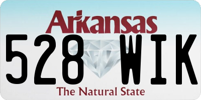 AR license plate 528WIK