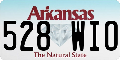 AR license plate 528WIO