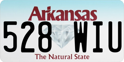AR license plate 528WIU