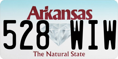 AR license plate 528WIW