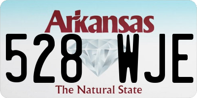 AR license plate 528WJE
