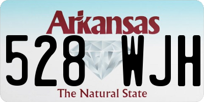 AR license plate 528WJH