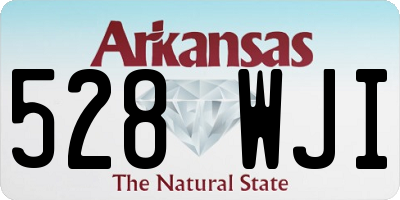 AR license plate 528WJI