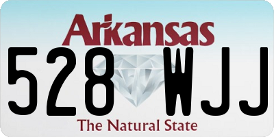 AR license plate 528WJJ