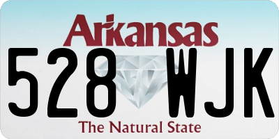 AR license plate 528WJK