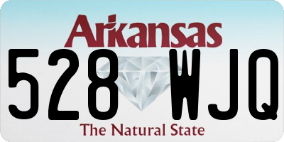 AR license plate 528WJQ