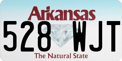 AR license plate 528WJT