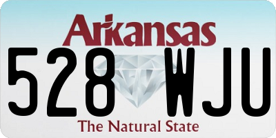 AR license plate 528WJU