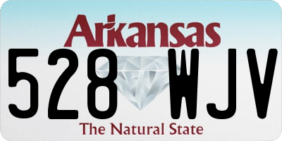 AR license plate 528WJV