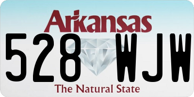 AR license plate 528WJW