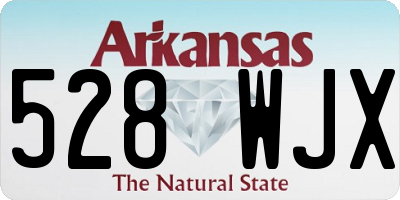 AR license plate 528WJX