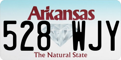 AR license plate 528WJY