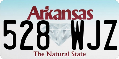 AR license plate 528WJZ