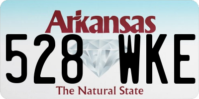 AR license plate 528WKE