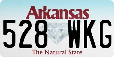 AR license plate 528WKG