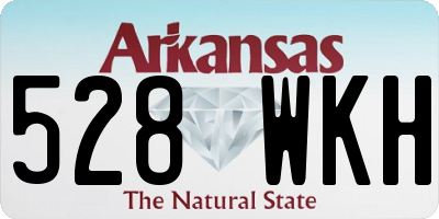 AR license plate 528WKH