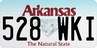 AR license plate 528WKI