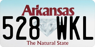 AR license plate 528WKL