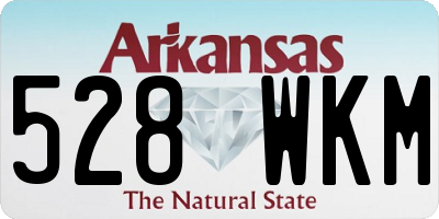 AR license plate 528WKM