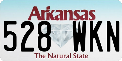 AR license plate 528WKN