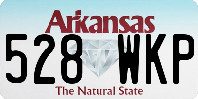 AR license plate 528WKP