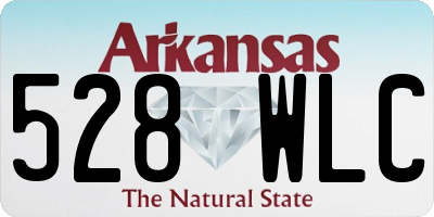 AR license plate 528WLC