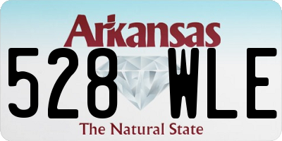 AR license plate 528WLE