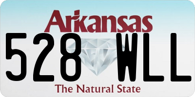 AR license plate 528WLL