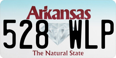 AR license plate 528WLP