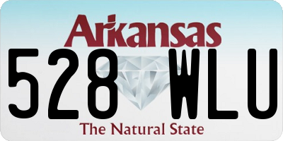 AR license plate 528WLU